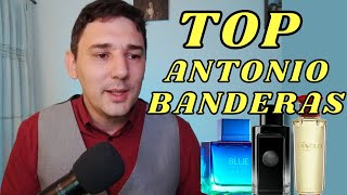 TOP Mejores Fragancias de ANTONIO BANDERAS [upl. by Cosimo]