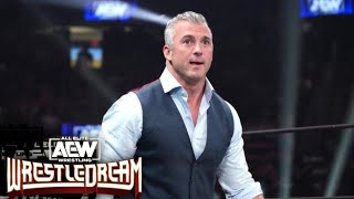 Shane Mcmahon DEBUT Attacks on AEW WrestleDream 2024 Highlights [upl. by Morville]