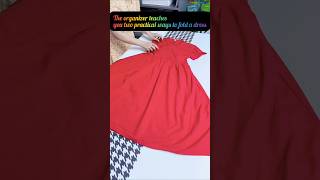 Practical Techniques for Folding a Skirt Dress Effectively fashion clothfolding trending shorts [upl. by Adal]