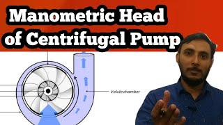 Manometric Head in Centrifugal Pump Hindi  Manometric Head of Centrifugal Pump [upl. by Perr]