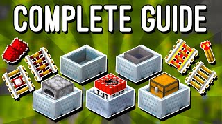 Complete Minecraft Minecart amp Rails Guide  No Nonsense All Versions [upl. by Ahsinyar]