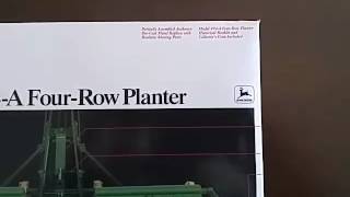 ERTL 116 John Deere Model 494A FourRow Planter Precision Classics 9 [upl. by Larrad]