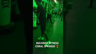 ROCKBOX FITNESS CORAL SPRINGS BOXING KICKBOXING WORKOUT MOTIVATION 🥊 🔥 HOT HOT HOT [upl. by Snehpets344]