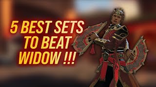 5 Best Free and Premium Sets VS Widows Favorite Hard 🔥 Shadow Fight 3 [upl. by Nurat]