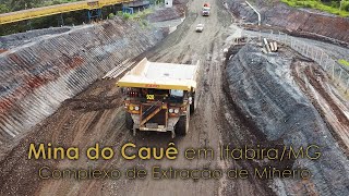 Mina do Cauê em ItabiraMG  Complexo de Extração de Minério [upl. by Nidorf643]