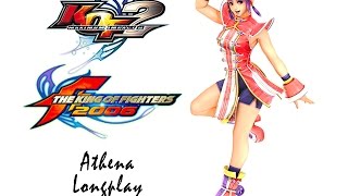 KOF Maximum Impact 2 PS2 Athena [upl. by Nahtanaoj273]