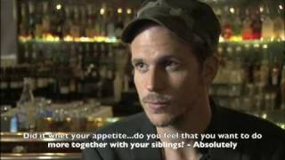 Gustaf Skarsgård interview in Swedish subtitled [upl. by Inaleon]