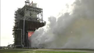 RS 25 Engine Gets Powered to 113 Percent Thrust [upl. by Coppock]