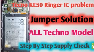 How To Tecno K5 Ringer IC ProblemTecno K5 Ringer IC Problem Jumper SolutionAll Tecno Model 100 ✅ [upl. by Philipines]