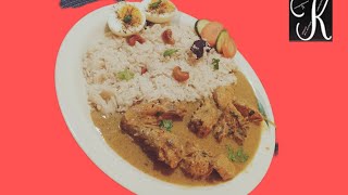 How to prepare Mughlai Chicken Curry MUGHLAI PEPPER CHICKEN by Jaleelakamal [upl. by Everest]