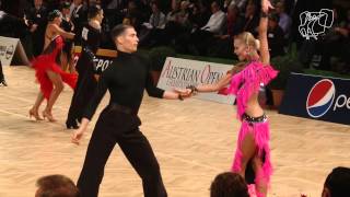 Vodicar  Bychkova SLO  2013 World Ten Dance R3 C [upl. by Luhem]