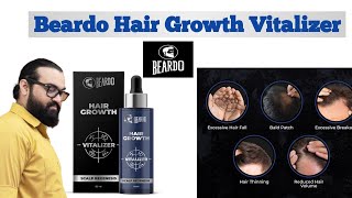 Beardo Hair Growth Vitalizer  गंजेपन से छुटकारा  Hair Growth Serum shabeehfoodworld [upl. by Alage]