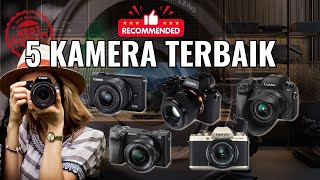 Rekomendasi 5 Kamera Mirrorless Terbaik 2024  WORTH IT untuk dibeli [upl. by Araccot]