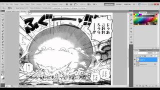 Tutorial  How to Clean High Quality Manga Raws Adobe Photoshop [upl. by Adelle]