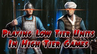 Conquerors Blade  Using Low Tier Units Effectively  Guided Gameplay [upl. by Leeban]