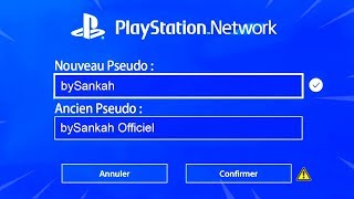 COMMENT CHANGER DE PSEUDO PSN SUR PS4  ATTENTION AUX RISQUES [upl. by Rolanda347]