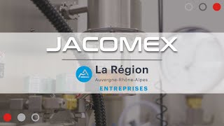 La Région AuvergneRhôneAlpes Entreprises partenaire de JACOMEX [upl. by Pilloff]