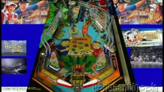 Emulation Visual Pinball II  Gilligans Island [upl. by Esnofla124]