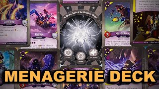 Opening a KeyForge MENAGERIE Deck at KFC 23 [upl. by Cello]