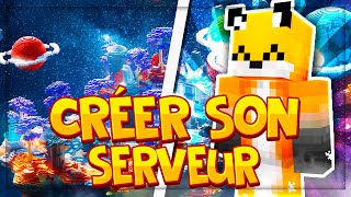 Comment CRÉER son serveur Minecraft en 5 étapes [upl. by Nonnahs]