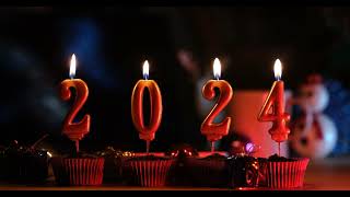 2024 HAPPY NEW YEAR  TV WALLPAPER [upl. by Just]