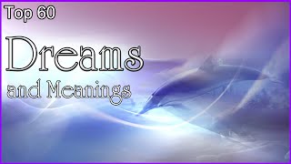 Top 60 Dreams And Meanings [upl. by Revned]