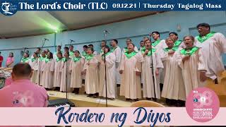 Kordero Ng Diyos  091224  TLC  38 Thursday Tagalog Mass  TLC Doha [upl. by Nicolle]