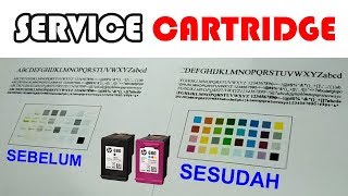 Cara isi ulang printer HP 2135  refill cartridge 680 [upl. by Anoet]