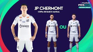 JP Chermont  Cópia de base e Manual  PES 2021 [upl. by Assetan]