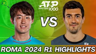 Yoshihito Nishioka 西岡良仁 vs Sebastian Ofner  Highlights [upl. by Cohen]