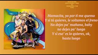 Calentura “Remix”  Irma el Huracán ft Drama Key “Letra” Mariana Gomez amp Juan Palau [upl. by Hubie]