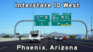 Interstate 10  Phoenix Arizona  November 2024 [upl. by Eiramlatsyrk55]