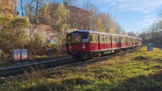 Weihnachtszug der historischen SBahn Berlin [upl. by Francklyn]