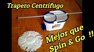 Trapeador centrifugo mejor que Spin amp Go Demostración real [upl. by Aay]