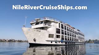 MS Kleos Nile Cruise LuxorAswan  NileRiverCruiseShipscom [upl. by Sucramel222]