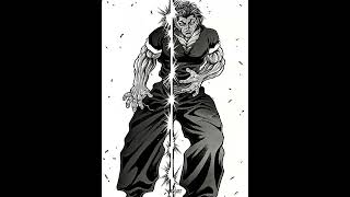 Yujiro vs musashi 🔥💯  baki animeedit mangaedit edit [upl. by Haimrej83]