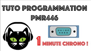 TUTO PROGRAMMATION PMR446 EN 1 MINUTE CHRONO [upl. by Barbra]