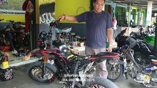 tambah power klx pe 28 buat klx super moto [upl. by Lleraj]