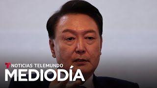 Preocupación en EEUU por crisis en Corea del Sur su principal aliado en Asia  Noticias Telemundo [upl. by Nnoryt196]