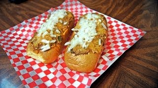 The infamous quotRusty Dawgquot Signature chili dog recipe [upl. by Dnaleel868]