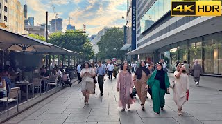 Middle East of Germany Frankfurt 2023 🇩🇪Walking Tour of Frankfurt City Centre ▶️ 1 Hour 4K HDR [upl. by Lesly845]