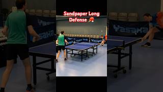 Sandpaper Long Distance Defence sandpaper swedenopen pinkponk pingpong [upl. by Eanod501]