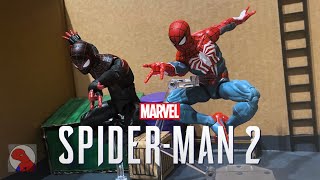 MARVEL LEGENDS GAMERVERSE SPIDERMEN  Double Figure Review [upl. by Argela641]