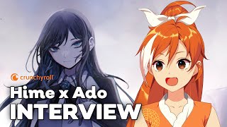 Ados Favorite Anime One Piece Film Red Music and Her WISH Tour  CrunchyrollHime Interview [upl. by Yebba]