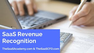 What is SaaS Revenue Recognition [upl. by Kosel99]