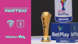 LA EQUIDAD VS AMÉRICA  LIGA FEMENINA BETPLAY DIMAYOR 2024 [upl. by Eltsirc]