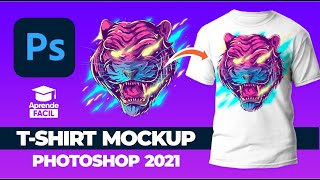 como hacer un mockup de camiseta en photoshop [upl. by Massimiliano]