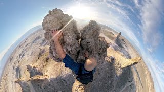 Climbing Trona Pinnacles [upl. by Martinelli]