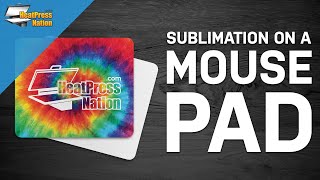 Sublimation On A Mouse Pad [upl. by Rhines293]