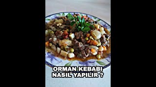 ORMAN KEBABI NASIL YAPILIR  PAMUK GİBİ ET [upl. by Eserahs]